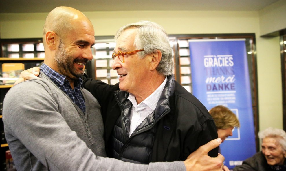 Josep Guardiola i Xavier Trias