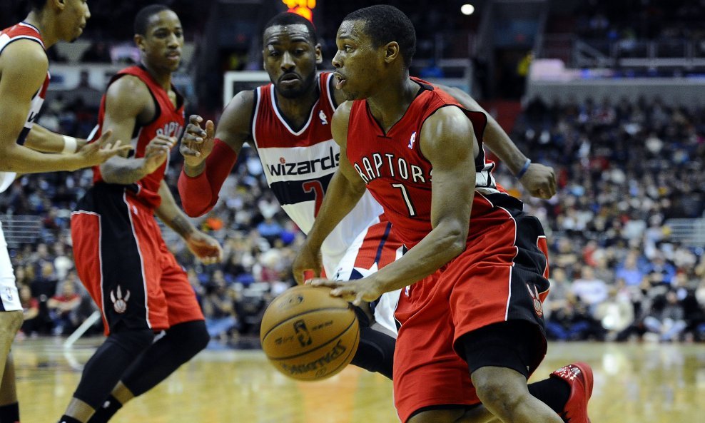 Kyle Lowry (7) i John Wall (2)