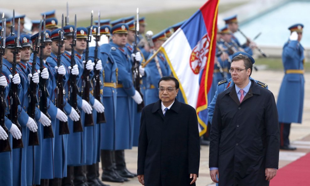 Le Keqiang i Aleksandar Vučić