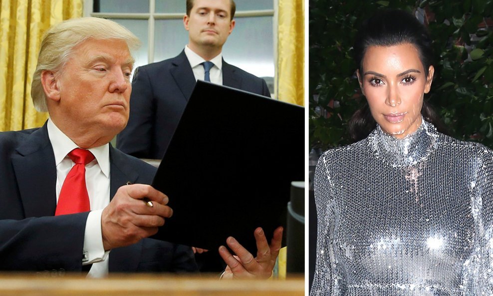 Donald Trump i Kim Kardashian
