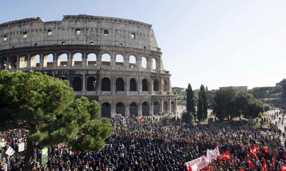Prosvjedi u Rimu 4