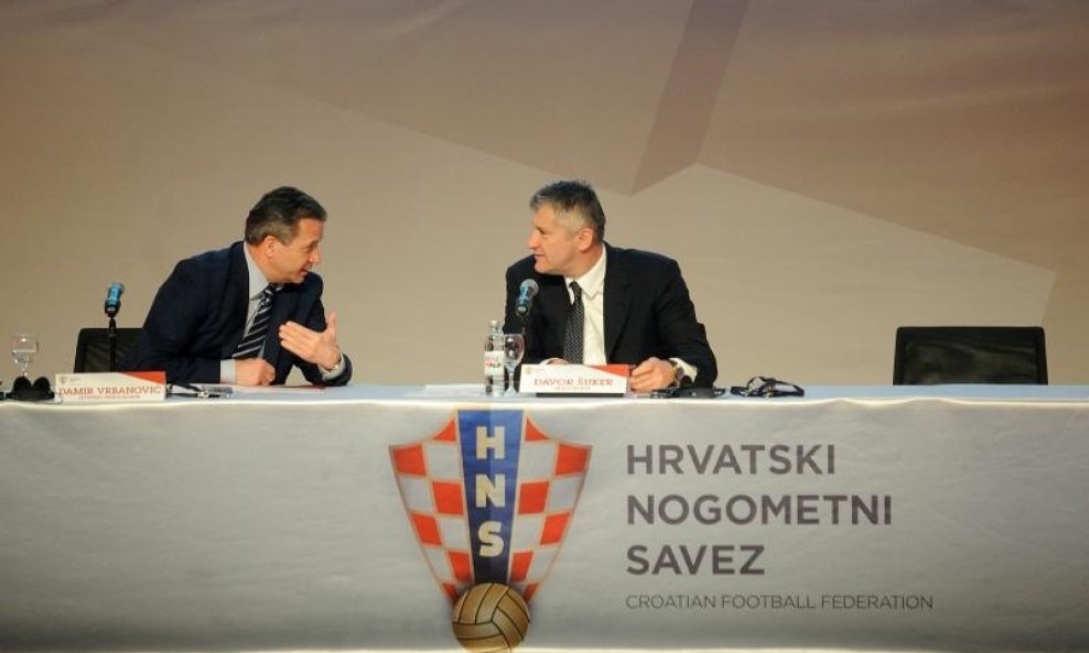 Damir Vrbanović i Davor Šuker