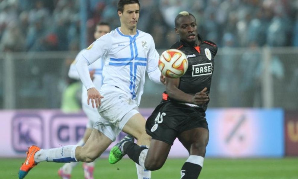 Matej Mitrović na utakmici protiv Standarda