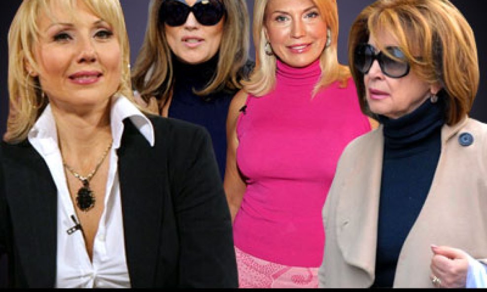 Dame u godinama  Lepa Brena, Suzana Mančić, Ana Karić, Slavica Ecclestone Radić