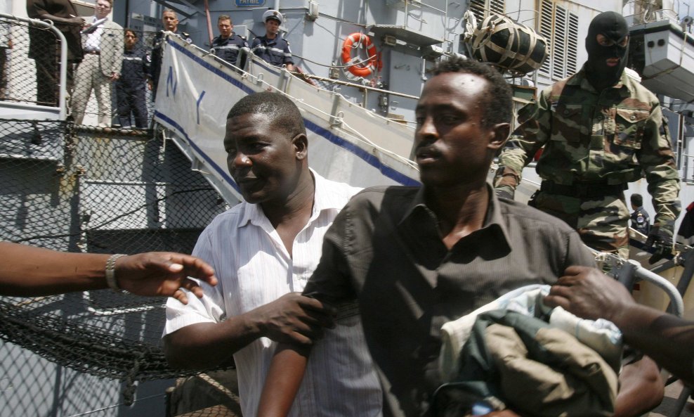 Privedeni somalski gusari