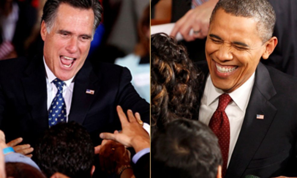 Mitt Romney i Barack Obama