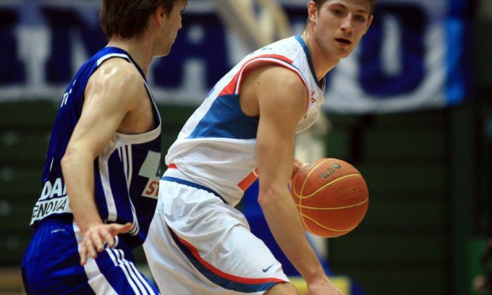 Karlo Vragović Cibona Ivan Tomas Zadar 2010 NLB