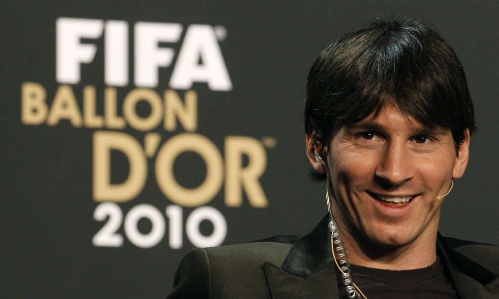 Lionel Messi, najbolji nogometaš 2010. godine