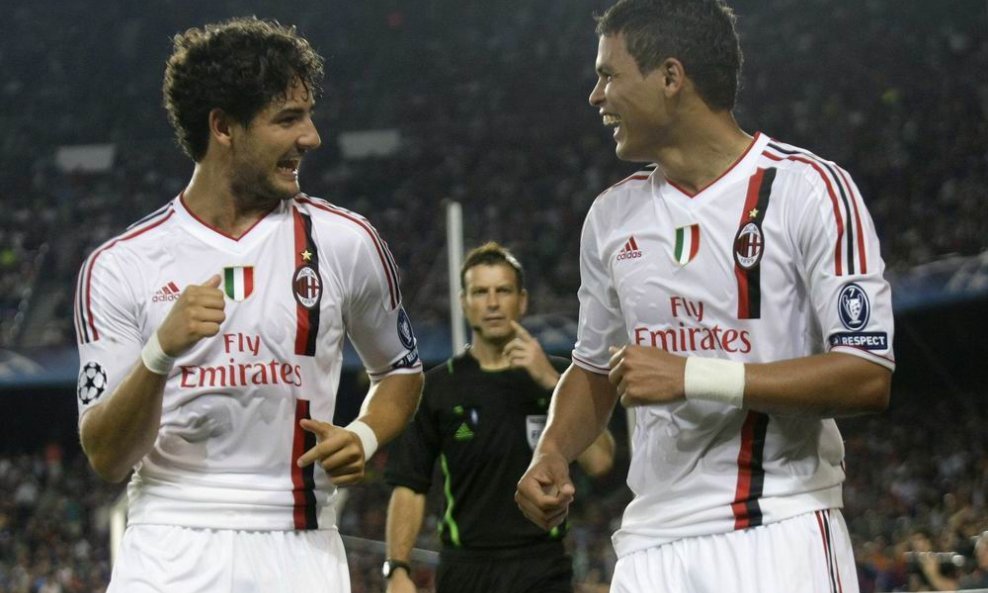 Pato i Thiago Silva