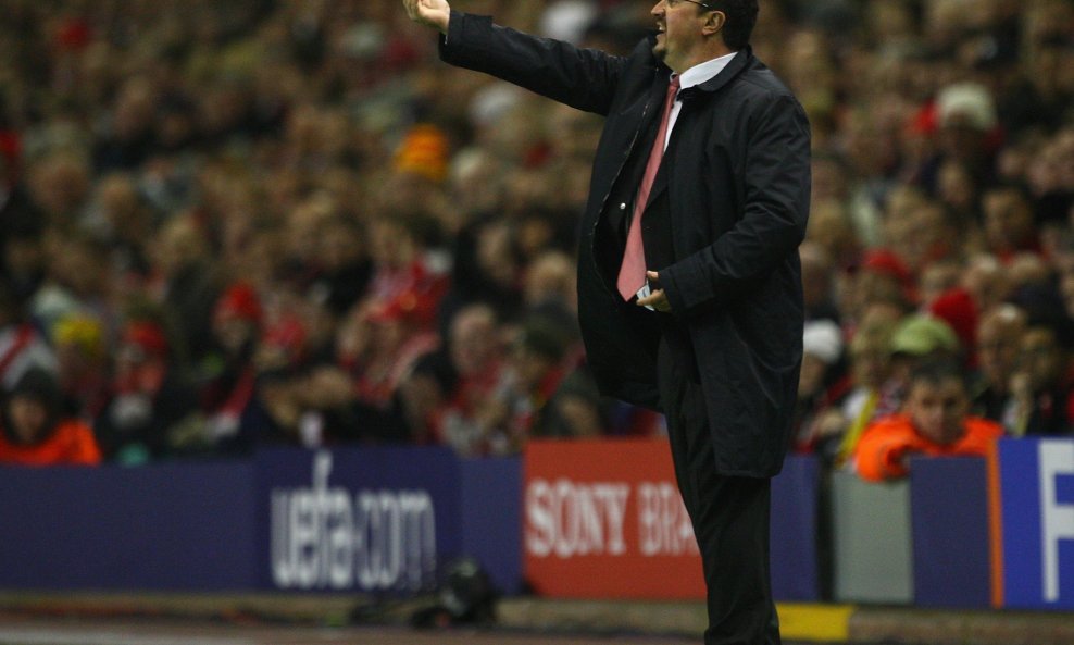 Rafael Benitez, menadžer Liverpoola, 2008.