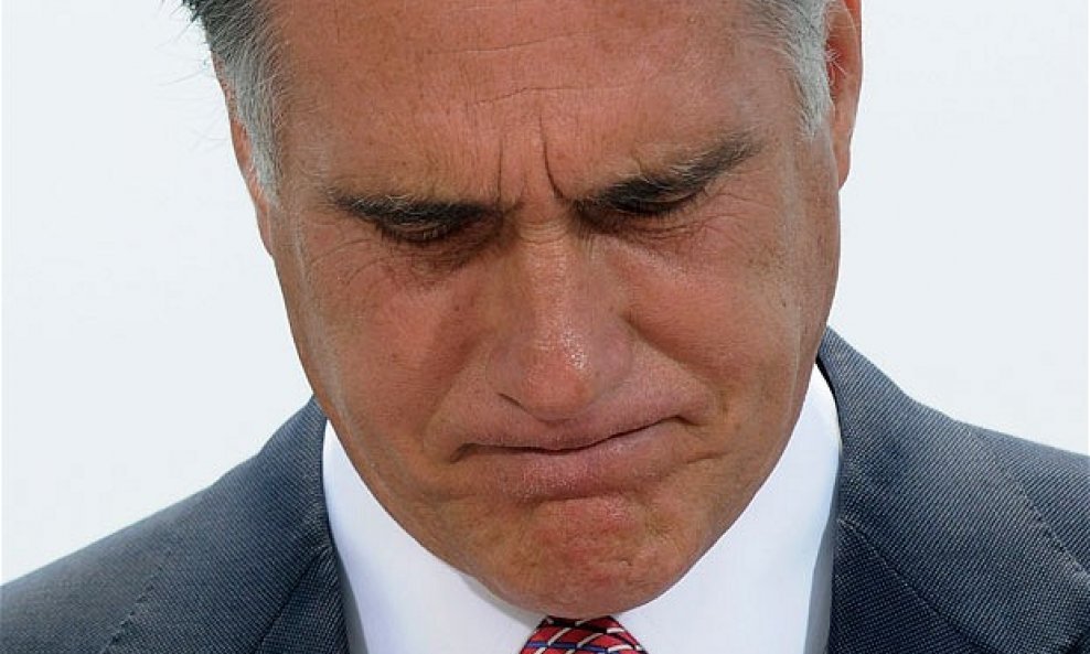 Mitt Romney plače