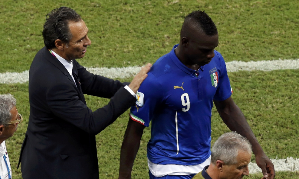 Cesare Prandelli i Balotelli