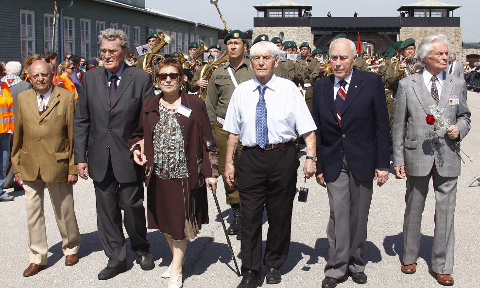 Preživjeli iz bivšeg nacističkog kampa Mauthausen