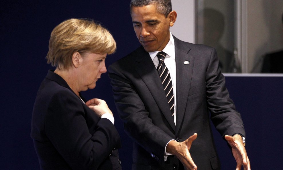 Angela Merkel i Barack Obama