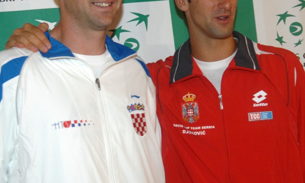 Ivan Ljubičić i Novak Đoković