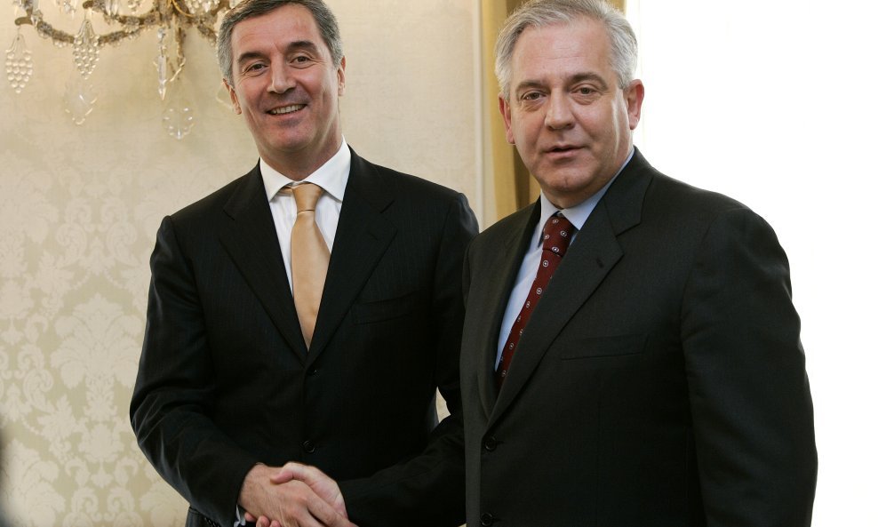 Milo Đukanović i Ivo Sanader