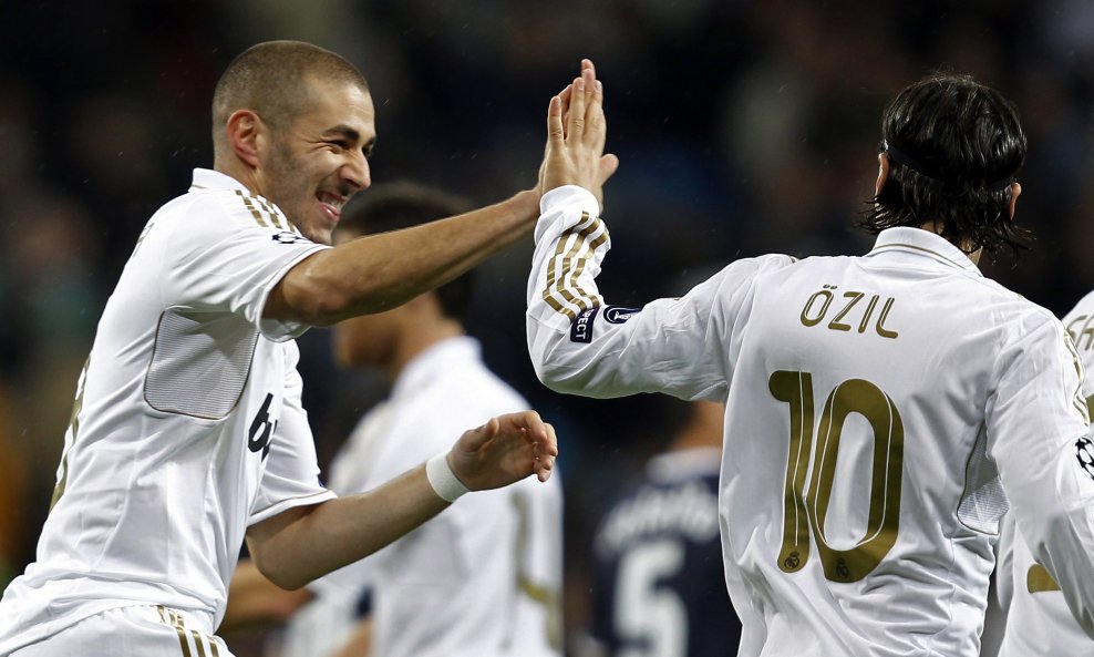 Benzema i Ozil, Real - Dinamo
