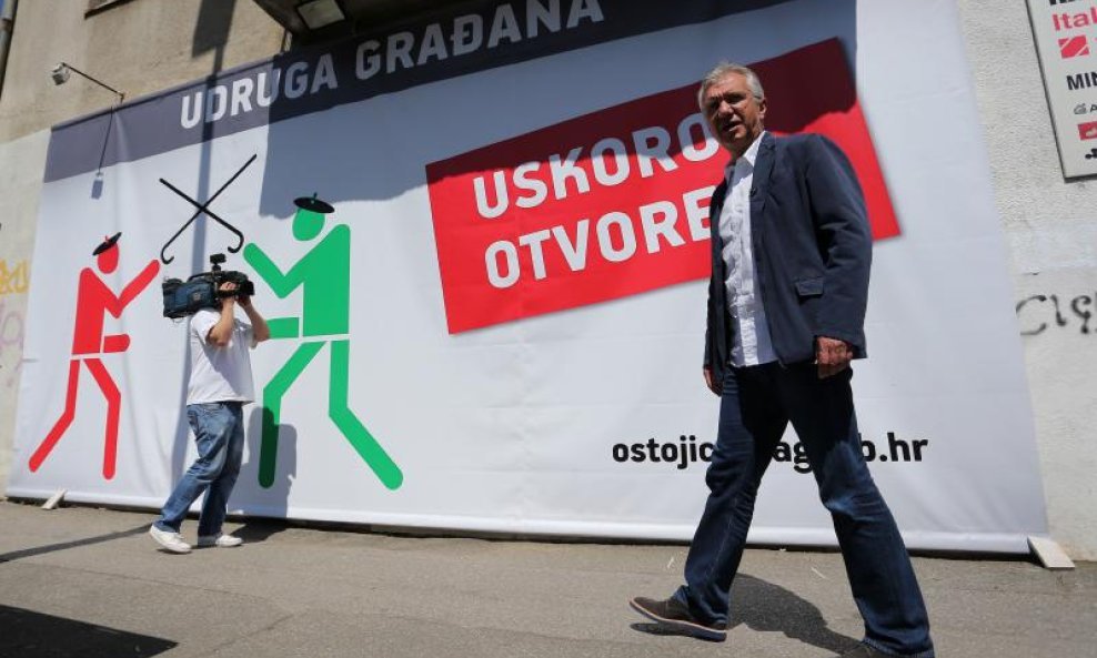 Rajko Ostojić u Tratinskoj