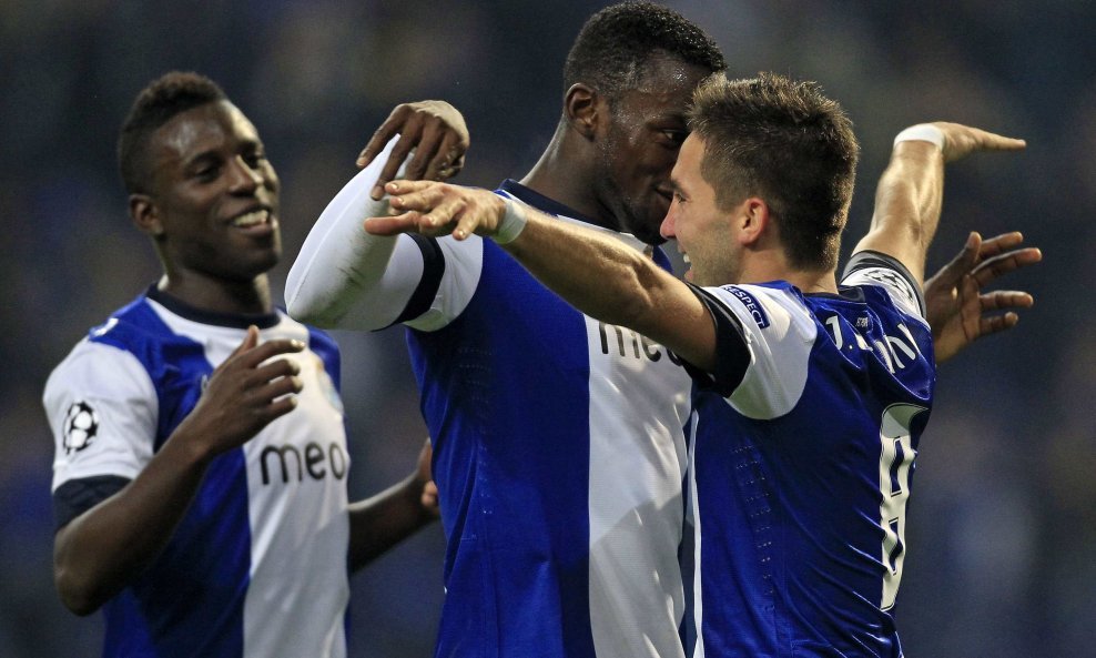 Joao Moutinho, Jackson Martinez i Silvestre Varela