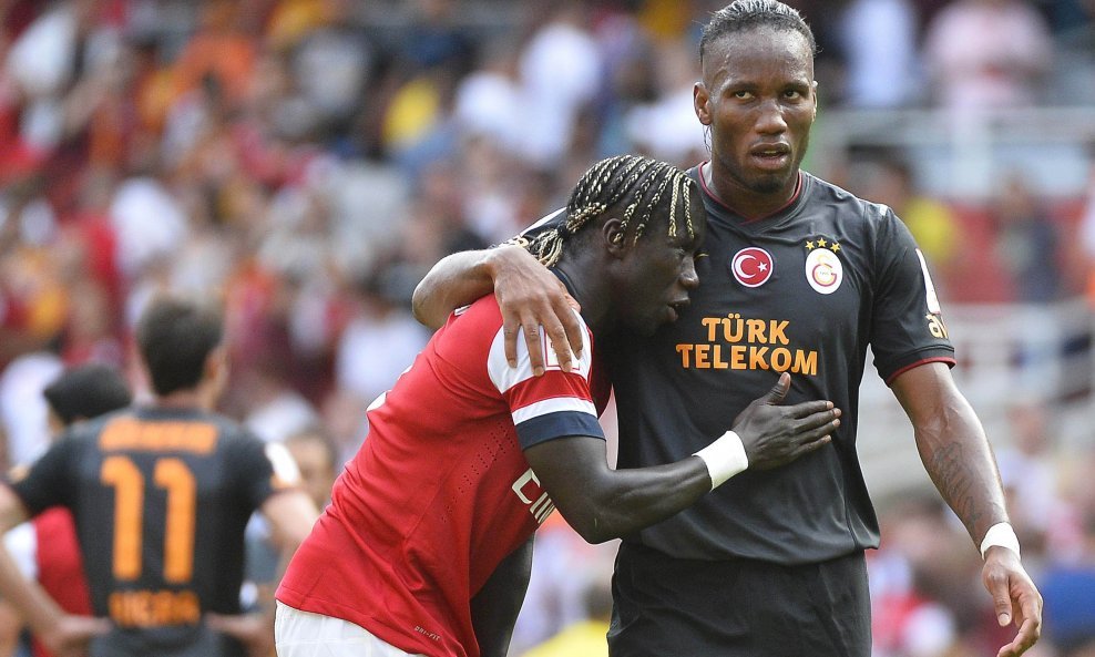 Didier Drogba Bacary Sagna Galatasaray Arsenal