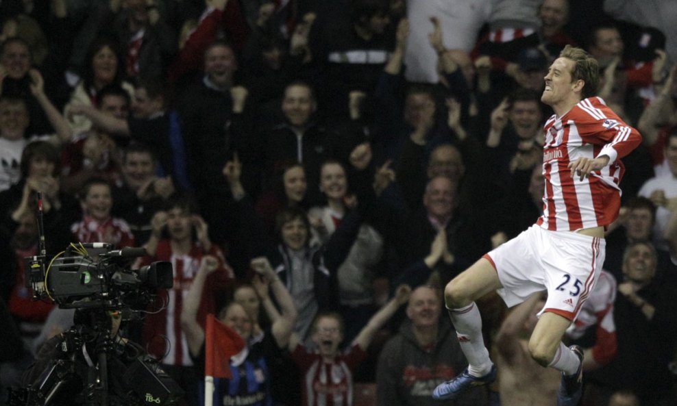 Stoke City 2012 Peter Crouch  Jonathan Walters