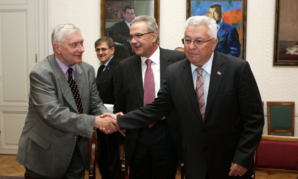 Josip Friščić, Neven Mimica i Luka Bebić