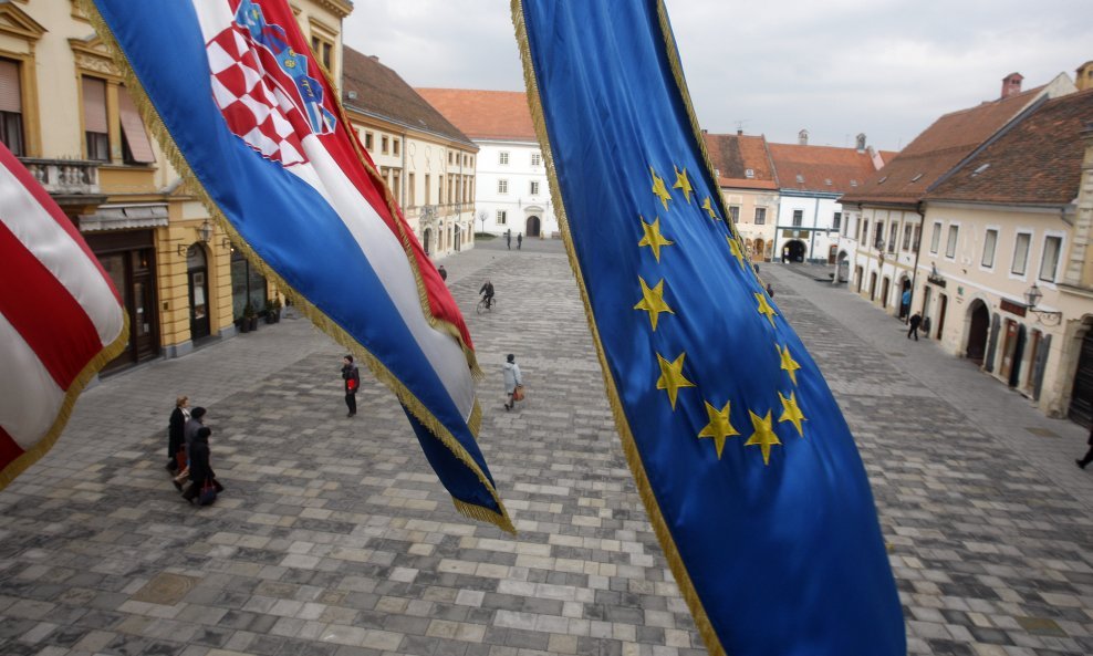 hrvatska europska unija zastave