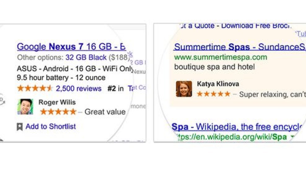 google endorsments