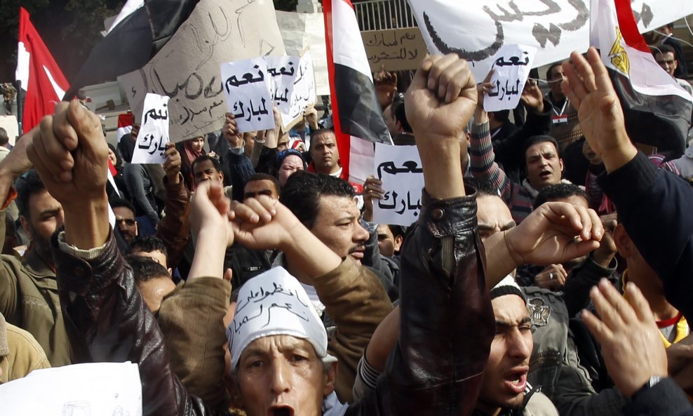 Egipćani dižu glas protiv Mubaraka