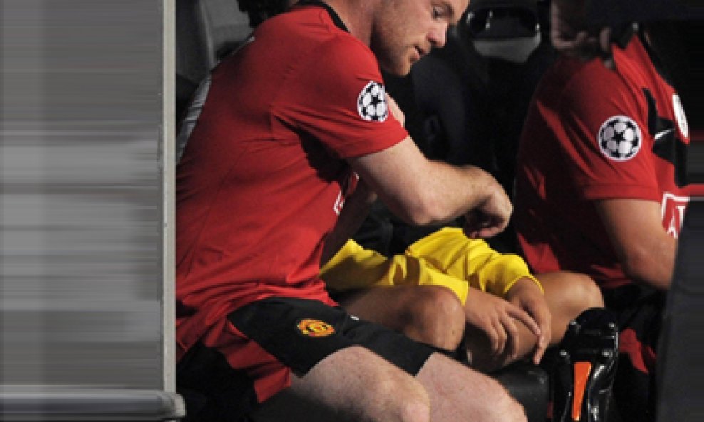 Wayne Rooney - baca kopačku
