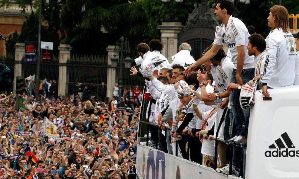 Ludnica na Madridskim ulicama