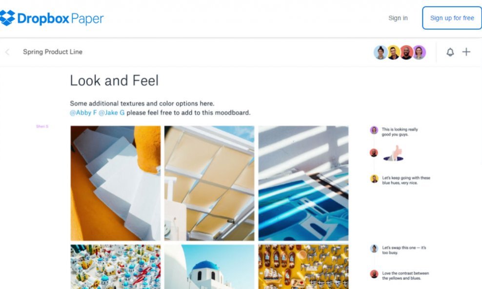 Dropbox Paper