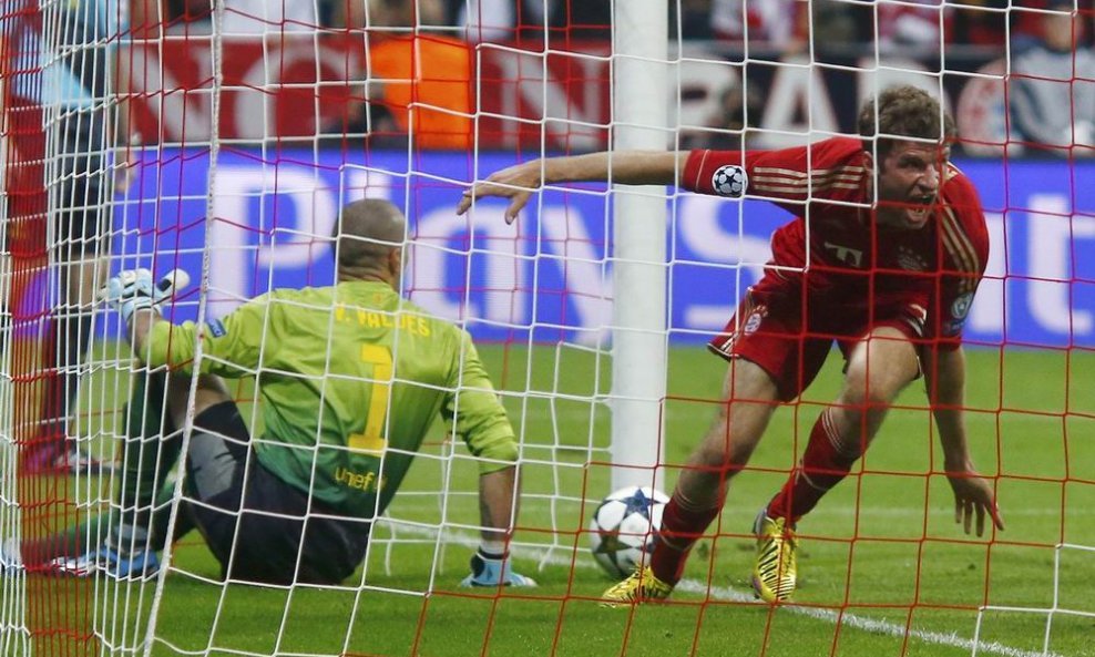 Bayern - Barcelona 09 (Thomas Mueller zabio je za 1-0)