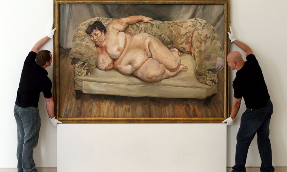 Lucian Freud slika ulje