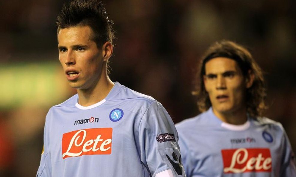 Napoli 2011 Marek Hamsik, Edinson Cavani