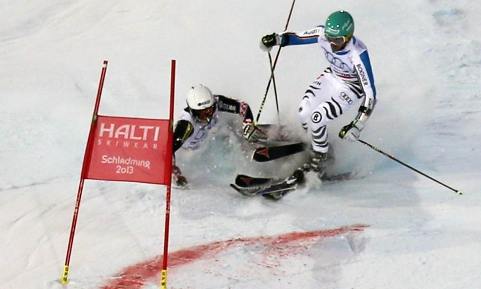 Filip Zubčić sudar Felix Neureuther