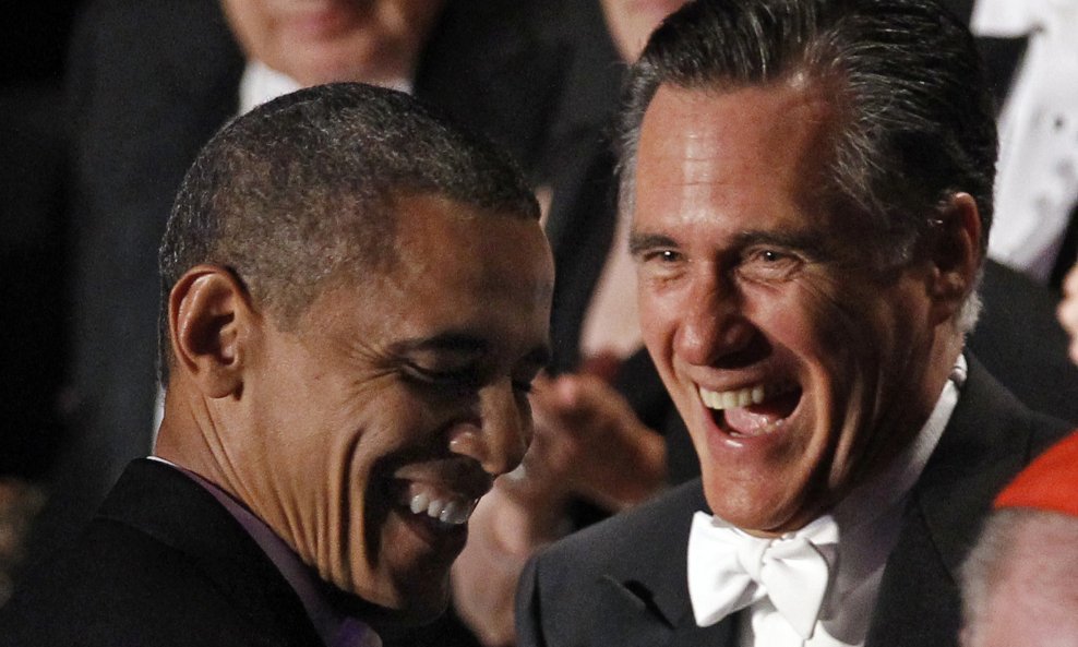 Barack Obama i Mitt Romney