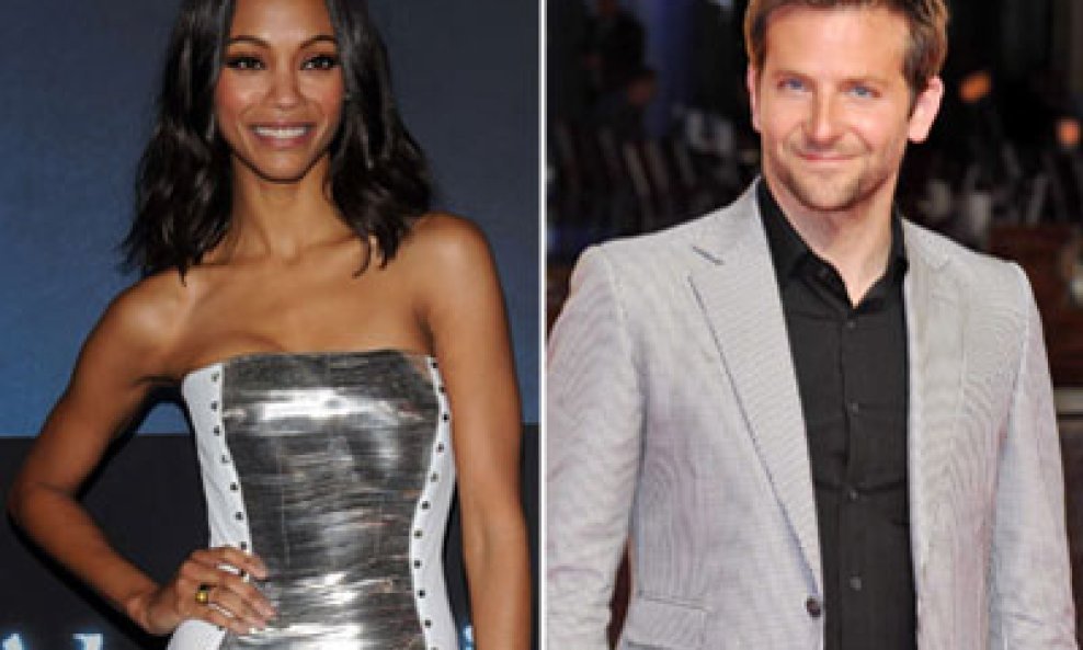 Zoe Saldana Bradley Cooper