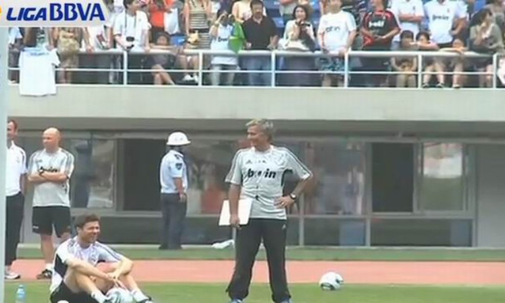 Mourinho na treningu