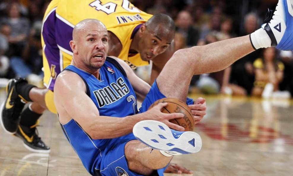 Jason Kidd (Dallas) i Kobe Bryant (LA Lakers)