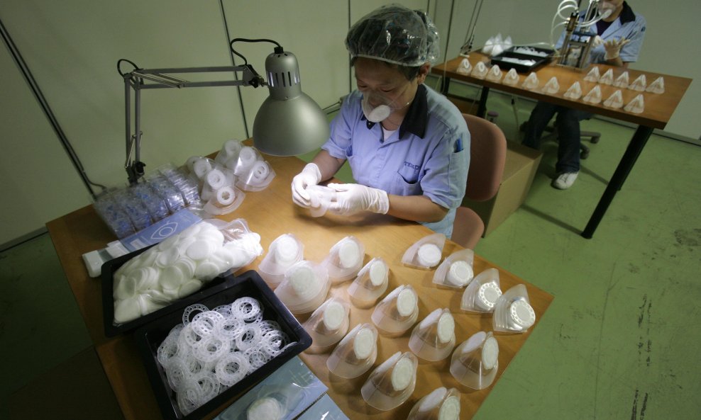 Maske gripa pandemija