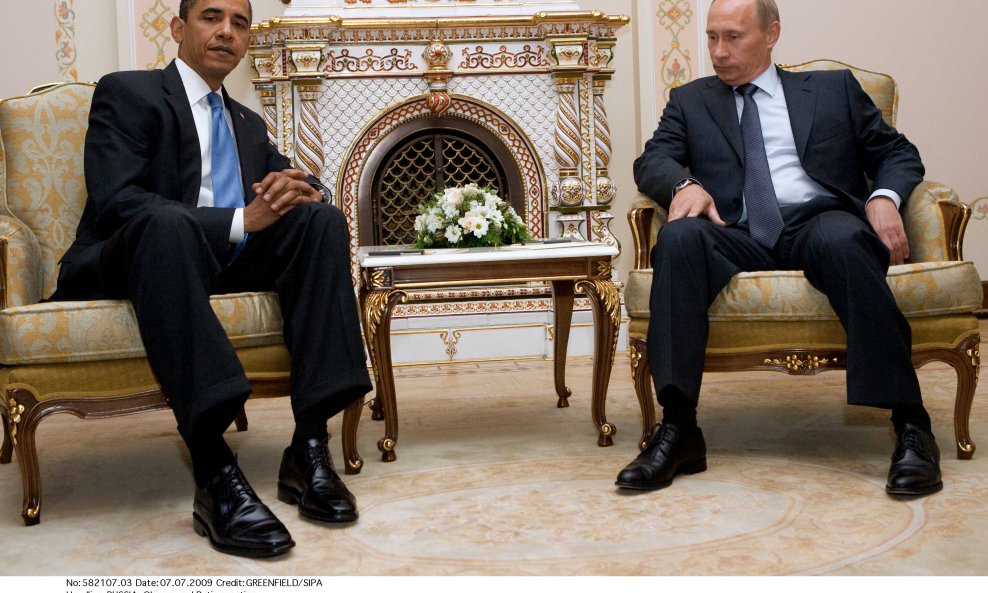 Barack Obama i Vladimir Putin