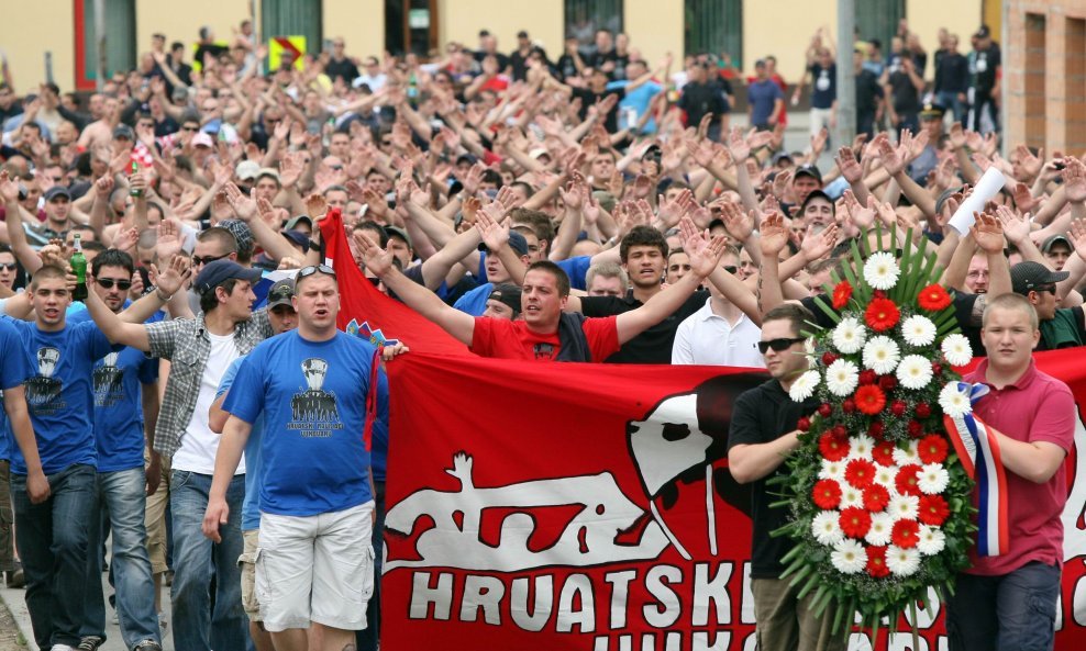 Navijači u Vukovaru