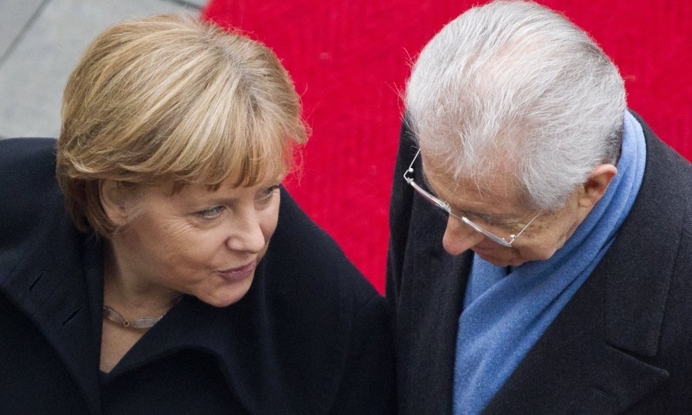 angekla merkel i mario monti