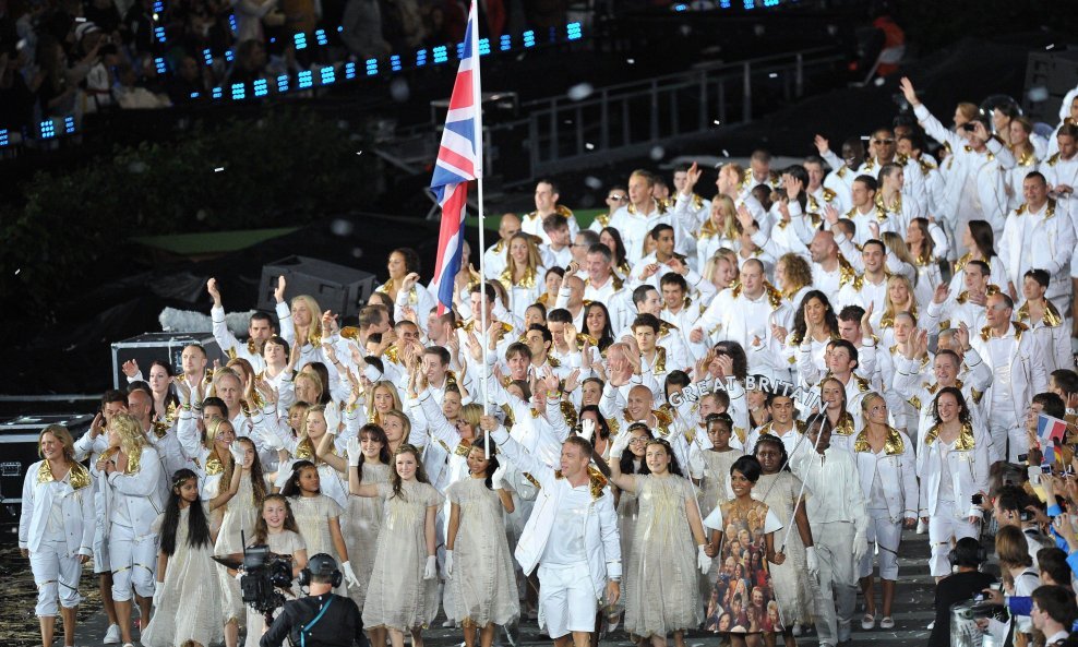 Otvaranje Olimpijskih igara, Velika Britanija