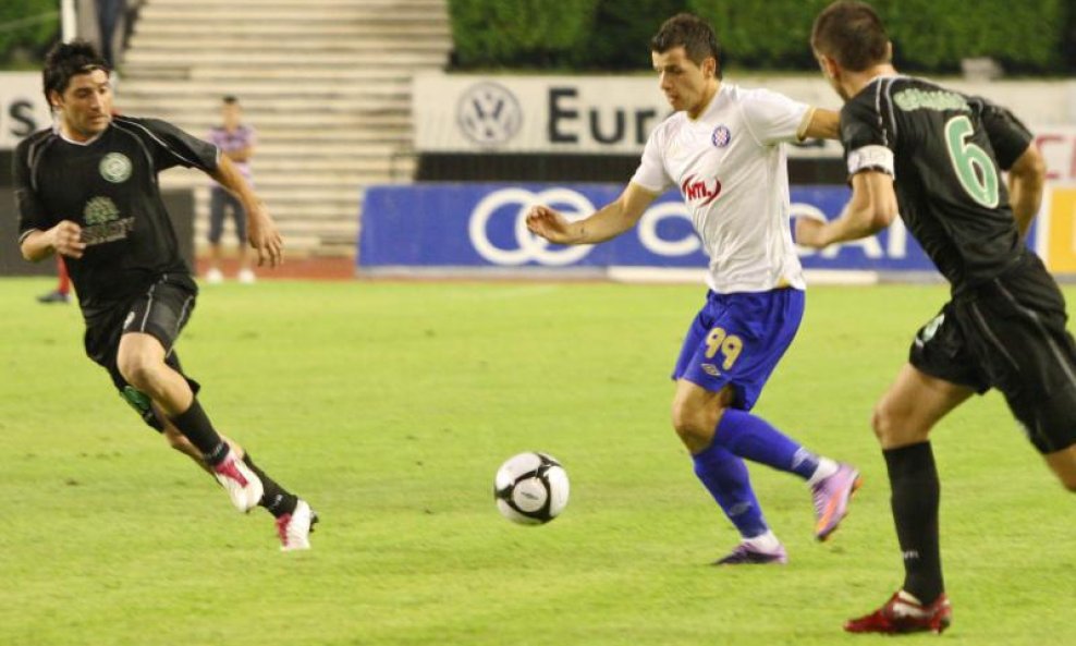 Hajduk - Unirea, Anas Sharbini