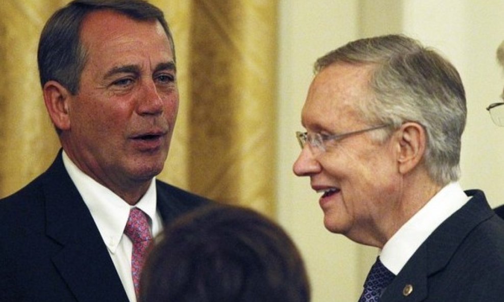John Boehner (lijevo) i Harry Reid