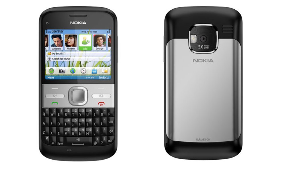 Nokia E5 naslovna
