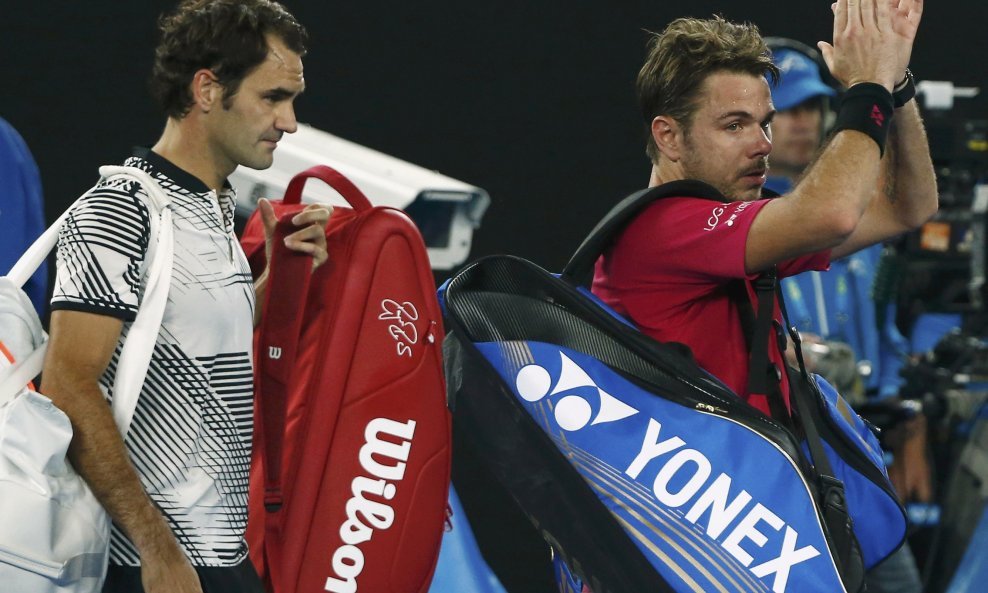 Stanislas Wawrinka i Roger Federer