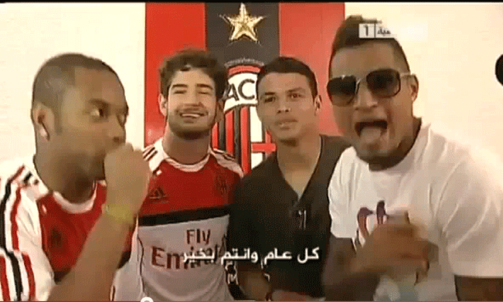 Robinho, Pato, Thiago Silva, Kevin Prince Boateng